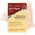 Palladio Rice Paper Facial Tissues for Oily Skin, 40 Count, Natural Rice Oil Absorbing Paper