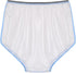 Lejafay Adult Diaper Cover for Incontinence - Waterproof Plastic Briefs with Stickers