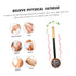 Hammer Portable Handheld Back Massage with Double Sided Design Bendable Long Handle for Neck Waist Legs and Muscle