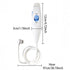 Replacement Hose and Handle Parts for Waterpik Water Flosser, Compatible with WP-100 WP-300 WP-660 WP-900 Series