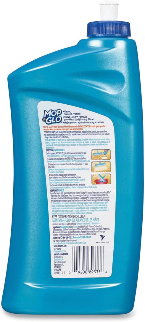 Mop & Glo 32 oz Triple Action Floor Shine