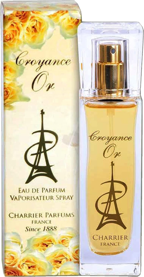 Eau de Parfum 'Croyance Or' Spray, 1.06 FL Oz, Made in Provence, France