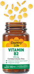 Country Life Vitamin B-2, 100 mg - 100 Tablets - Supports Healthy Eyes, Skin & Energy - Certified Gluten Free