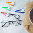 GXXMEI 40PCS 5 Mini Sun Glasses Eyeglass Microfiber Spectacles Cleaner Brush Cleaning Tool, Colors