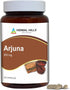 HERBAL HILLS Arjuna Capsules (Terminalia Arjuna) | 120 Count (500 mg) | Wellness and Health Supplements