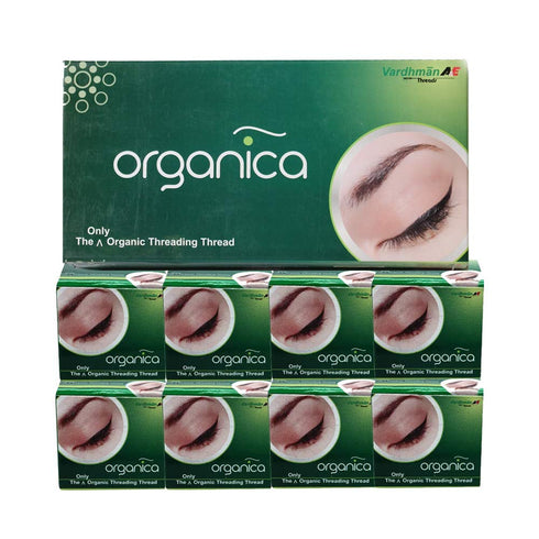 Organica Eyebrow Thread, Box of 8 Spools