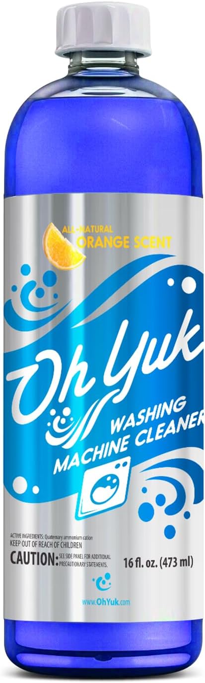 Oh Yuk Washing Machine Cleaner for All Washers - Natural Citrus Fragrance, 16 Fl Oz, Septic Safe
