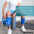 BODYPROX Shin Splint Ice Pack 2 Pack - Reusable Cold and Hot Wrap for Shin Splints Pain Relief, Flexible Ice Pack for