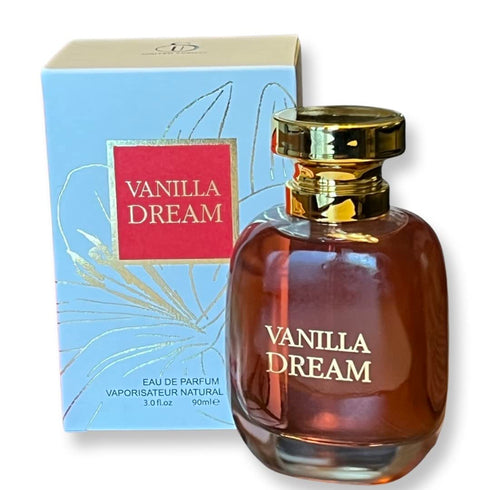 VANILLA DREAM Eau de Parfum for Women, 3.4 Fl Oz, Notes of Pear, Red Apple, Clementines, Vanilla
