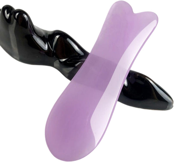 Piegricdiat Portable Massager Gua Sha Facial Back Shoulder Massager Natural Scraping Massage Set