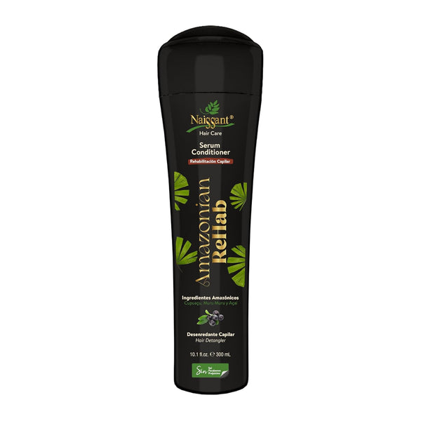 naissant Amazonian Rehab Hair Care Conditioner 10.1 fl oz, Nourishing with Muru Muru, Cupuaçu, and Açaí for Damaged Hair