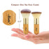 Matto Makeup Brush Set, 2 Pieces Face Blush Kabuki Powder Foundation Brushes for Mineral BB Cream