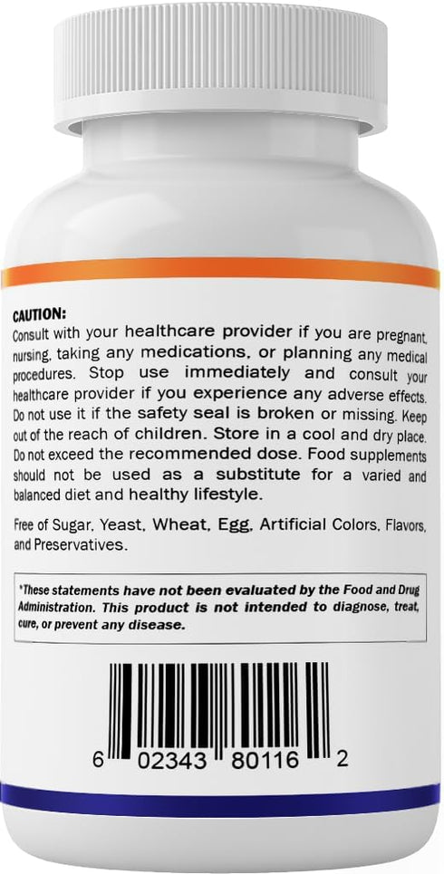 Vitamatic Quercetin 500 mg - 120 Vegetarian Capsules for Cardiovascular Health (Non-GMO, Gluten Free, Vegan)