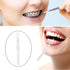 Patelai 50 Pieces Braces Brush for Cleaner Interdental Tooth Flossing Tool (Black, White, Gray)