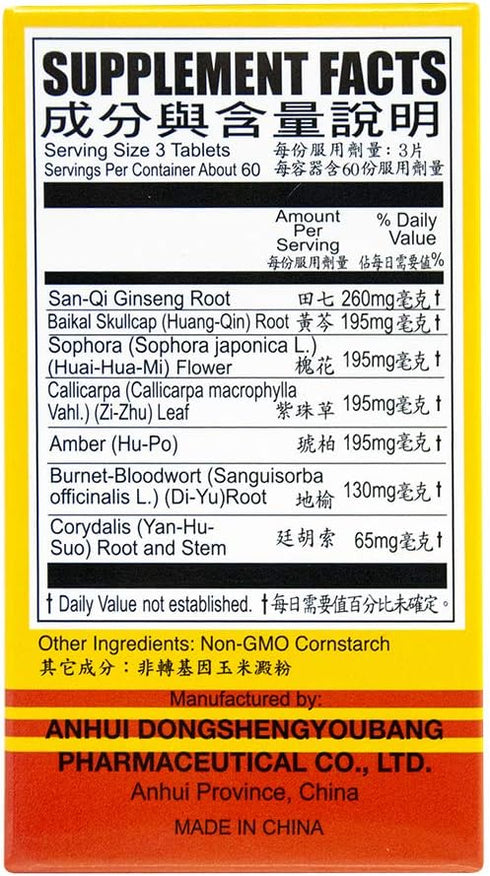 High Strength Fargelin Herbal Supplement by Solstice Medicine Company, 180 Tablets