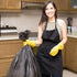 Dualplex 45 Gallon Black Trash Bags, 1.5 Mil, 50 Bags Per Case, 40" X 46"