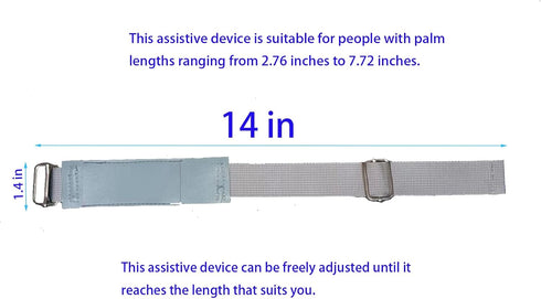 ytylbh 2.76''-7.72''(2Pcs Adjustable Holding Cutlery Makes Ideal Grip Aid for Holds Utensils Tools and More Universal