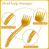 Set 2 GSHOW Scalp Massager Handheld Comb Resin Relax Massage Tool - Manual Relaxation Tool for Soothing Head Massage