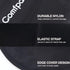 Ankle Ice Pack Wrap - Hot Cold Therapy Foot Ice Pack for Plantar Fasciitis, Achilles Tendonitis, Black