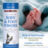 NutriBiotic Body & Foot Powder, Unscented, 4 Oz - Vegan, Non-GMO, with Grapefruit Seed Extract & Tea Tree Oil
