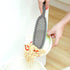 EZ Kitchen Dish Squeegee with Silicone Food Strainer, Non-Slip Scrapers for Pots, Pans, Bowls, Countertops (2-Pack,
