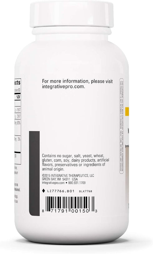 Integrative Therapeutics Krebs Magnesium-Potassium Complex - Muscle Support Supplement with Magnesium Citrate,