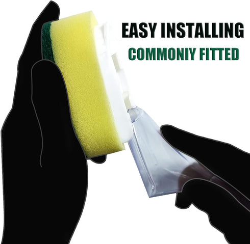 Dish Wand Refills 8 Packs - Sponge Replacement Heads for Kitchen Cleaning, Dish Wand Sponge Refill