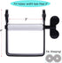 Toothpaste Squeezer, Metal Tube Squeezer for Artist, Hair Salon, Painter (Black)