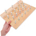 Toyvian Wooden Finger Rehabilitation Board Hand Therapy Plate for Fine Motor Skills Development and Hand-Eye