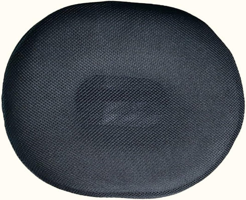 Tailbone Donut Seat for Hemorrhoids Bed Sore Pillow Seat Pad Black Mesh Comfortable for Day