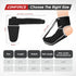 Plantar Fasciitis Night Splint Socks, Adjustable Brace for Foot Drop and Pain Relief, Black, Medium