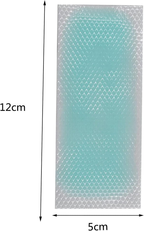 60 Sheets Fever Cooling Gel Patches, Cooling Forehead Strips Cooling Gel Sheet for Relieve Headache, Toothache Pain, Drowsiness, Fatigue, Refreshing, Sunstroke Blue