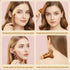 isork 4-in-1,Natural Gua Sha Facial Tool Sandalwood Lymphatic Drainage Massager Tool,Relaxation of the Neck & Jaw