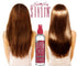 Simply Stylin Light Silk Spray Pure Silicone Hair Protection Serum for Long and Shiny Hair, 4 fl oz with 2 Small Hair