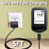 Fast Charger Charging Cable Cord - Compatible with Freestyle Libre Reader, Dexcom Receiver, Various Models