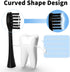 Mullburry 10 Pack Replacement Toothbrush Heads Compatible with Gleem Electric Toothbrush, W Shape Design Planted