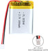 3.7V 1000mAh Battery 803040 Lithium Polymer Ion Rechargeable Li-ion Li-Po Battery with 2P PH 2.0mm Pitch Connector