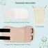 Pack Pack DEROWN Castor Oil Wrap, Less Mess, Organic Cotton & Waterproof PUL, Reusable Massage Kit with Anti Leak