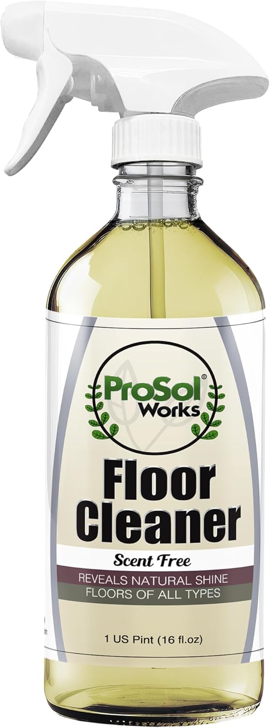 Floor Cleaner 16 oz, Spray for Various Floor Types, Tile, Linoleum, Vinyl, Laminate, Wood Cleaner