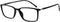 MARE AZZURO Men's Stylish Reading Glasses, Classic Rectangle Readers +275