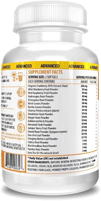 Actif Kidney Mega Support - 10+ Advanced Factors for Healthy Kidney Function - Non-GMO, Fast Acting, 120 Count