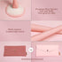 MSQ 8Pcs Makeup Brush Set, Foundation, Blending, Eyeshadow Brushes with Bag (Pink)