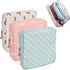 KeyLunacy Sanitary Napkin Storage Bags 3Pcs Menstrual Cup Pouches Nursing Pad Holder Tampon
