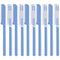 Women's Facial Razor Eyebrow Shaver, Brow Shaper Trimmer Dermaplaner Tool with Cover, Blue