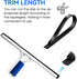 Squeegee Rubber Replacement, 41inch Squeegee Blade, Silicone Window Replacement Blades for Glass Cleaning