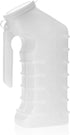 Dealmed Male Urinal with Attached Cover – Portable Urinals for Men, 1 Ounce Increments Up to 1000 cc, 2/pk