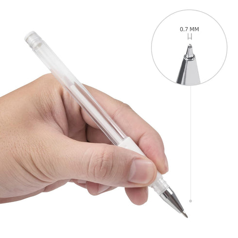Eyebrow Microblading Marker Pen, Skin Marker for Permanent Makeup Position Mapping (White)