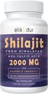 60,000 MG Shilajit Pure Himalayan Organic Capsules - 100% Gold Grade for Energy Boost & Immune Support - 60 Capsules
