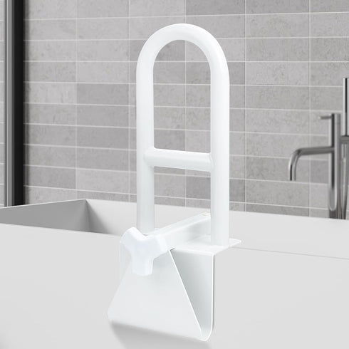 Wishtofly Bathtub Safety Rail, Heavy Duty Bath and Shower Grab Bar for Seniors