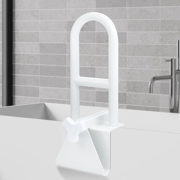 Wishtofly Bathtub Safety Rail, Heavy Duty Bath and Shower Grab Bar for Seniors